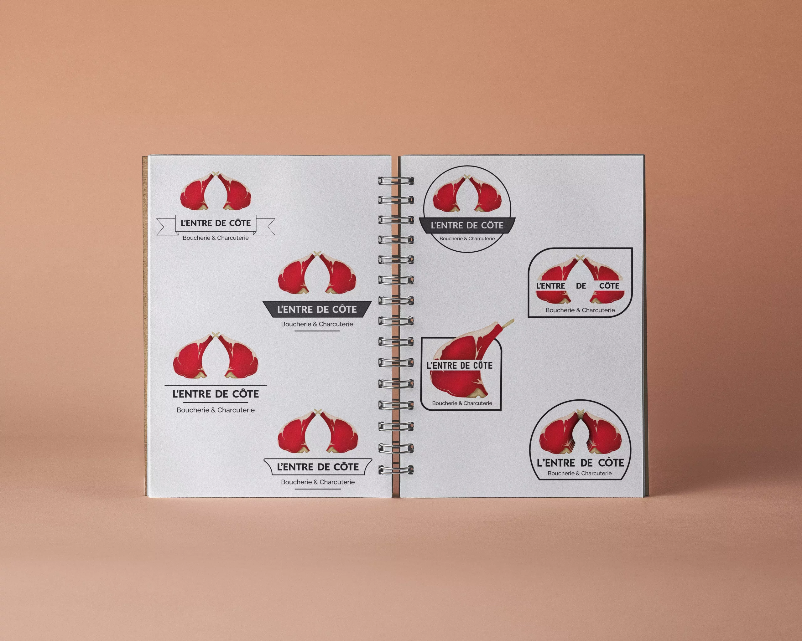 Mockup – Proposition Logo – L’Entre de Côte